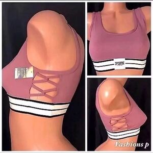 Victoria’s Secret pink ultimate sport strappy bra